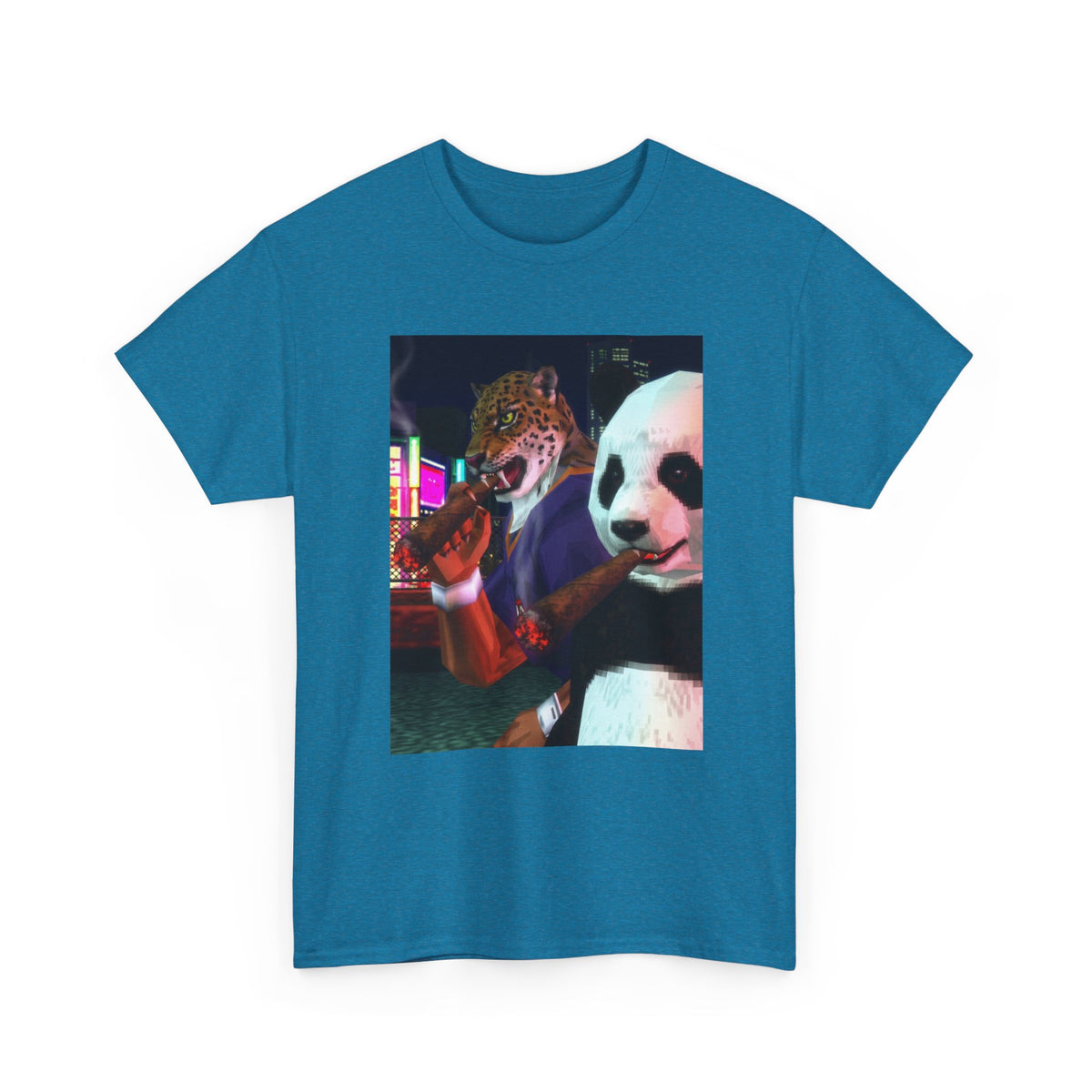King And Panda Cigar Night Out Tee