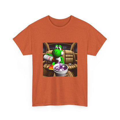 Yoshi Pouring Lean In Car Tee