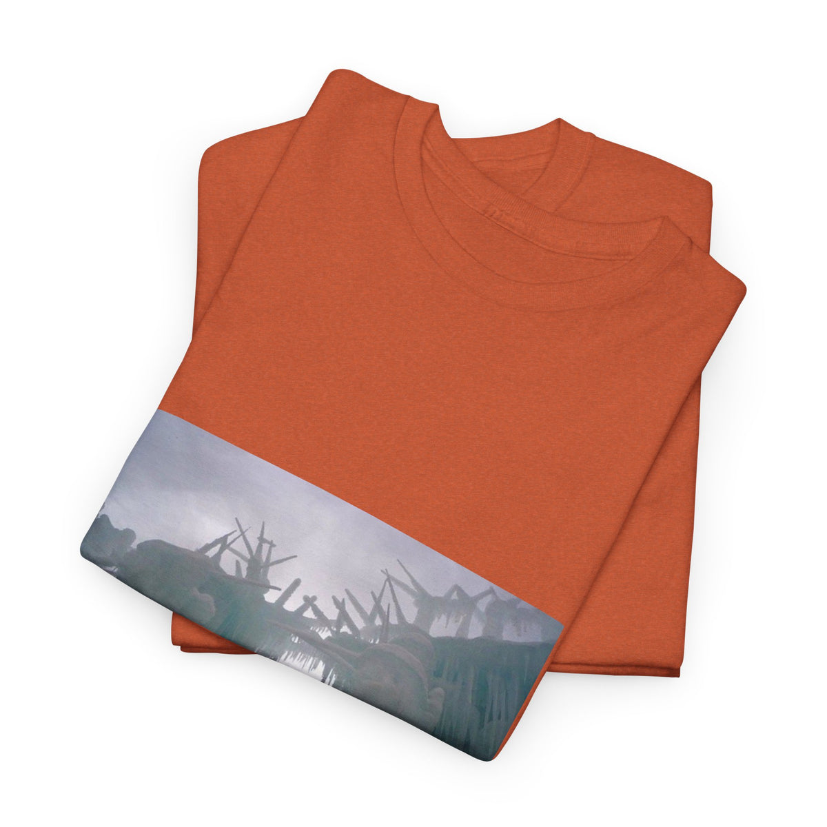 Leaf Whisper Canvas Graphic Tee