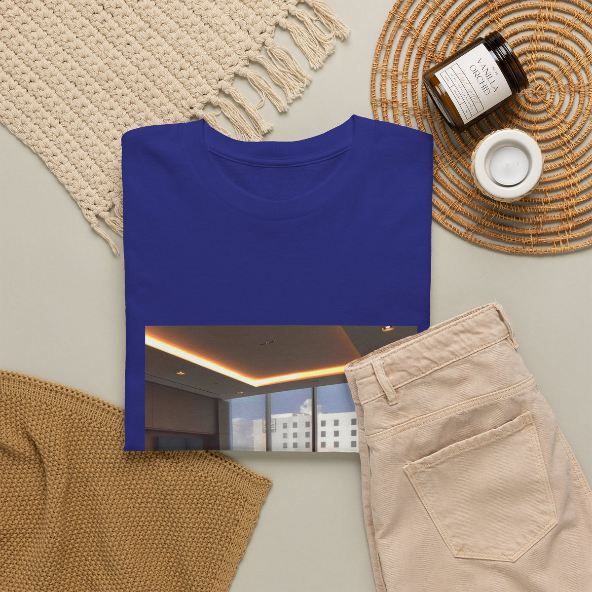 Leaf Whisper Canvas Graphic Tee