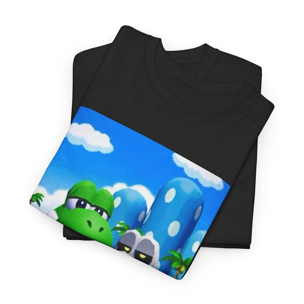 Yoshi And Dry Bones Flipping Off Tee (Design 7)