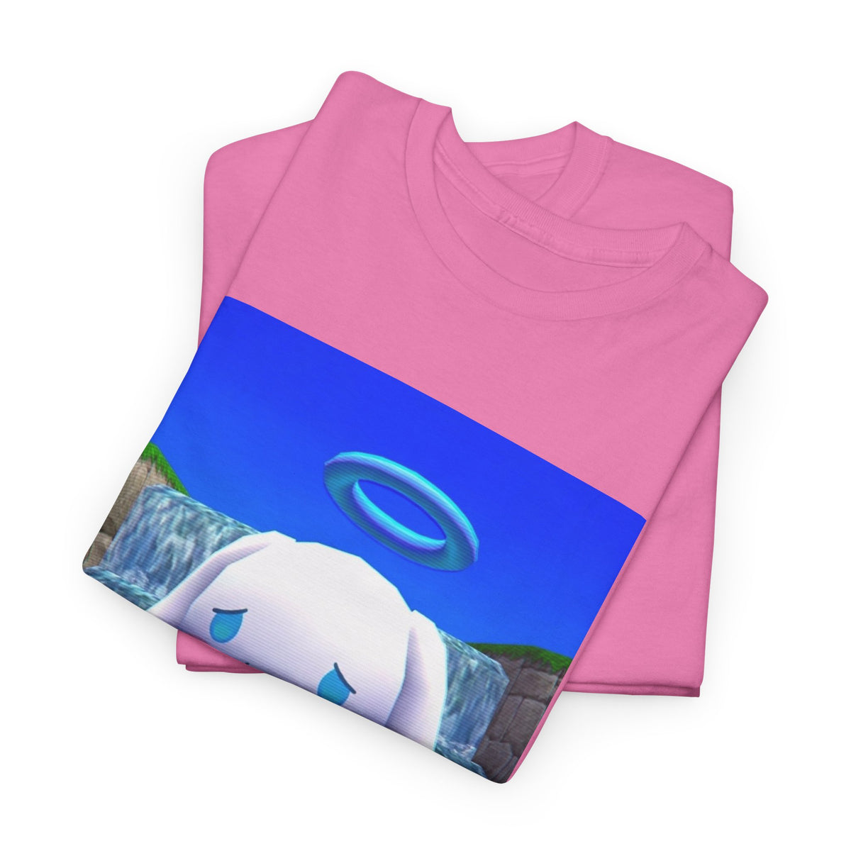 Angel Cinnamoroll Kneeling By Waterfall Tee