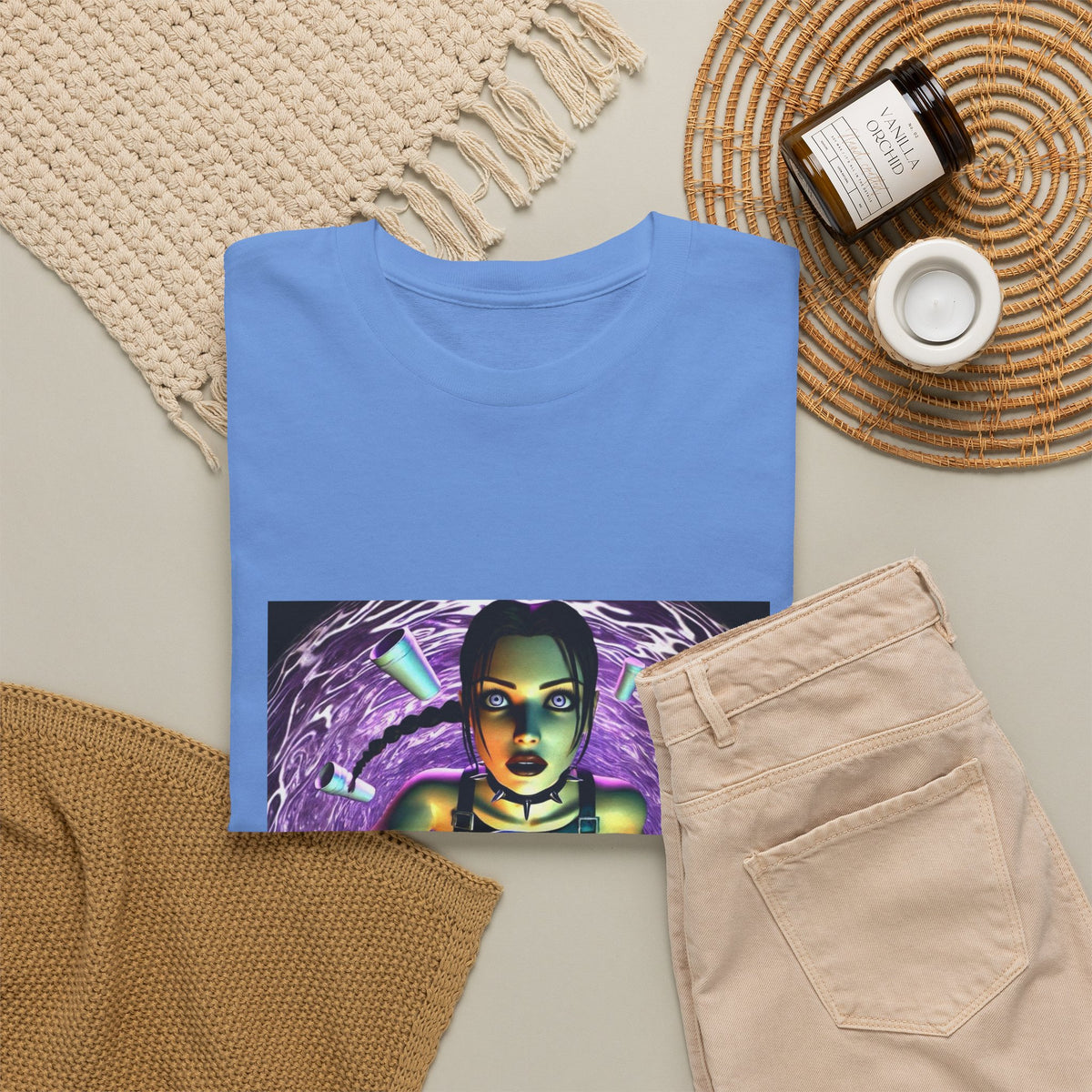Digital Drip II Abstract Design Tee