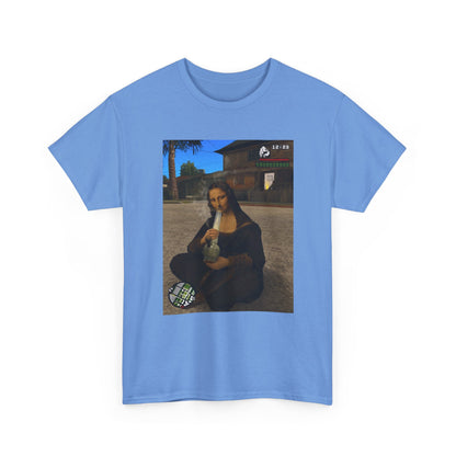 Mona Lisa Hitting The Bong Tee