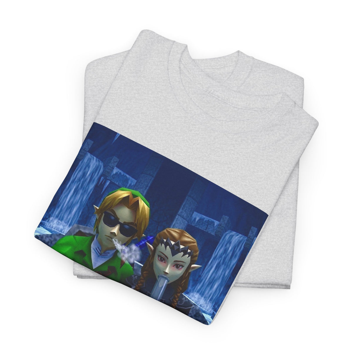 Hylian Heroes Chilling in the Ice Cavern