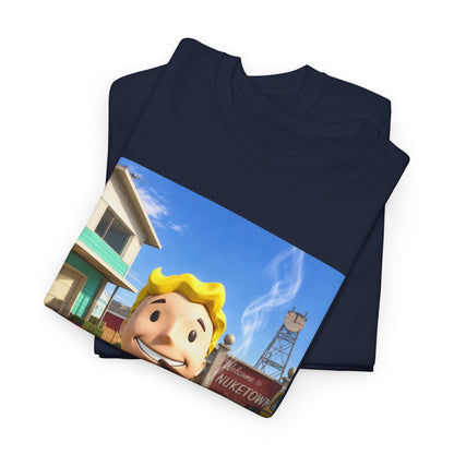 Vault Boy Smoking Blunt In Nuketown