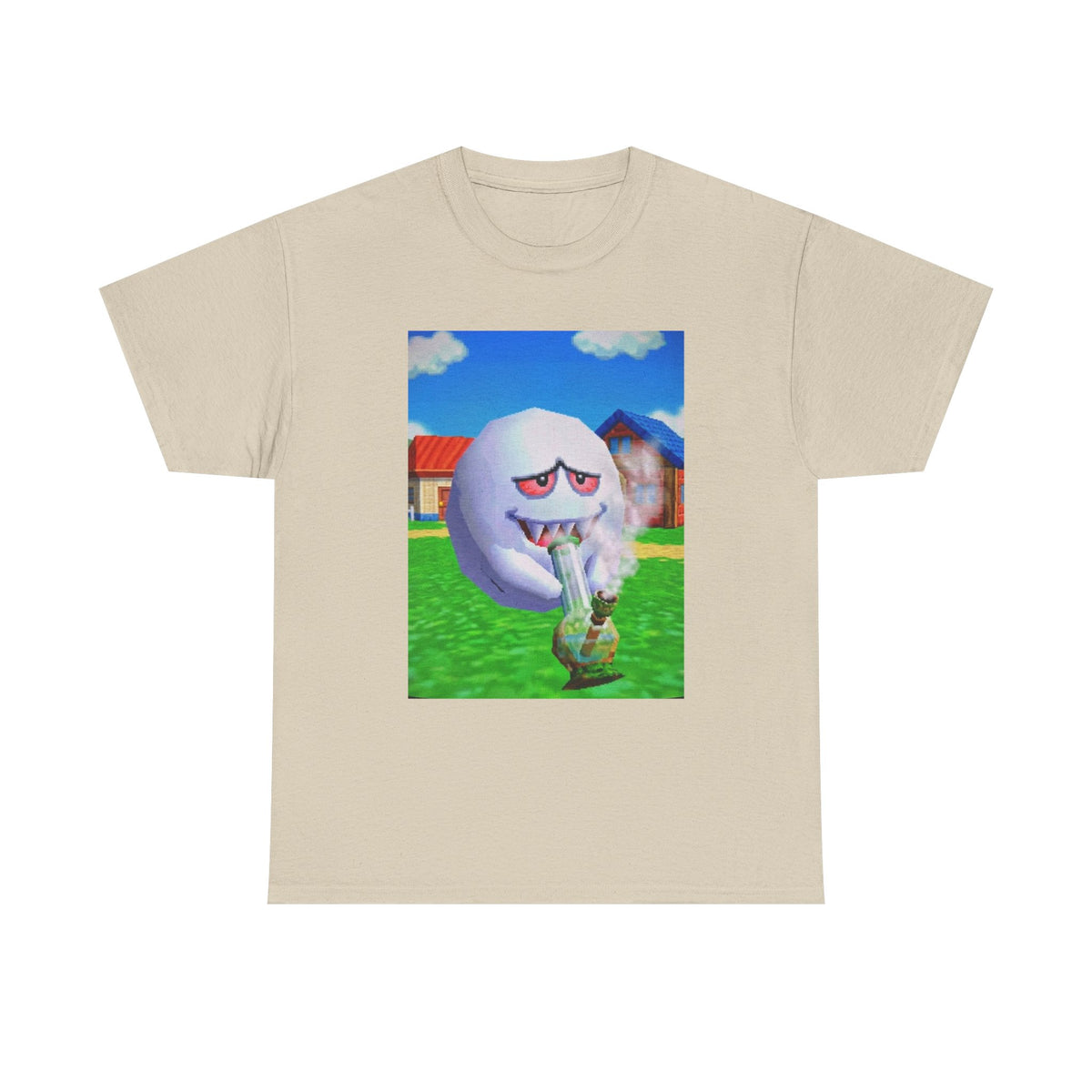 Boo Ghost Taking A Bong Rip Tee