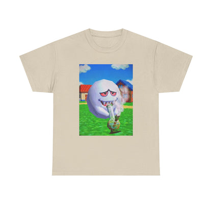 Boo Ghost Taking A Bong Rip Tee