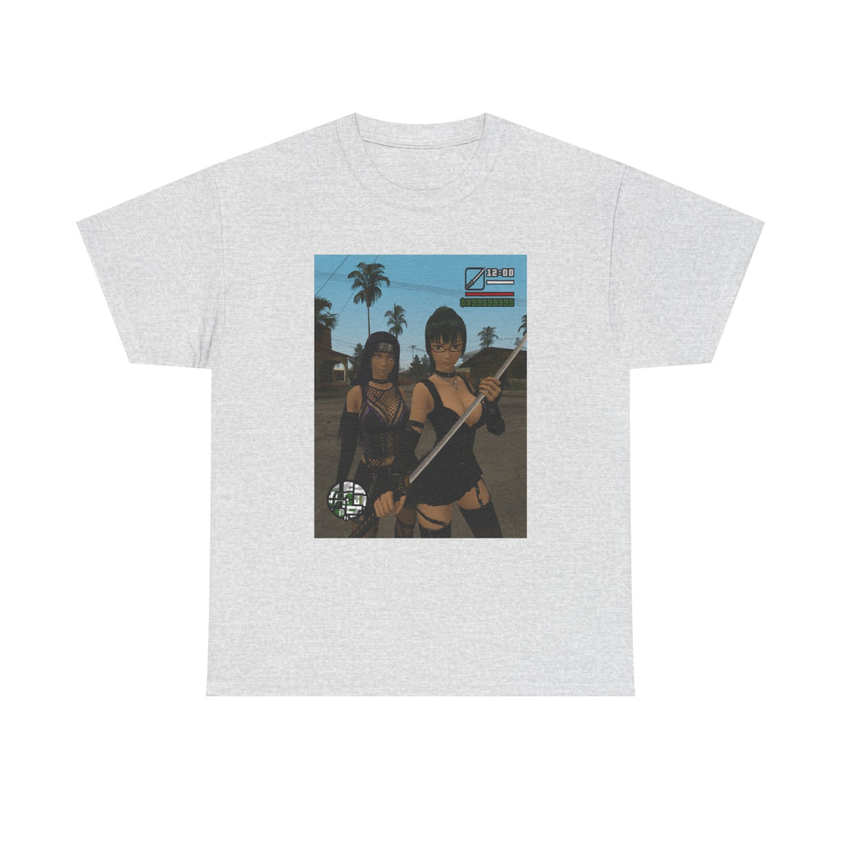 GTA-Inspired Girls With Katanas Tee