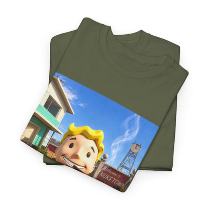 Vault Boy Smoking Blunt In Nuketown
