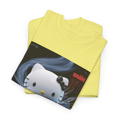 Edgy Hello Kitty Giving Middle Finger Tee