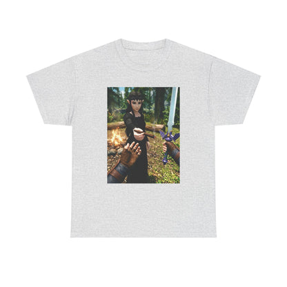 Dark Elf Princess Shares A Blunt Tee