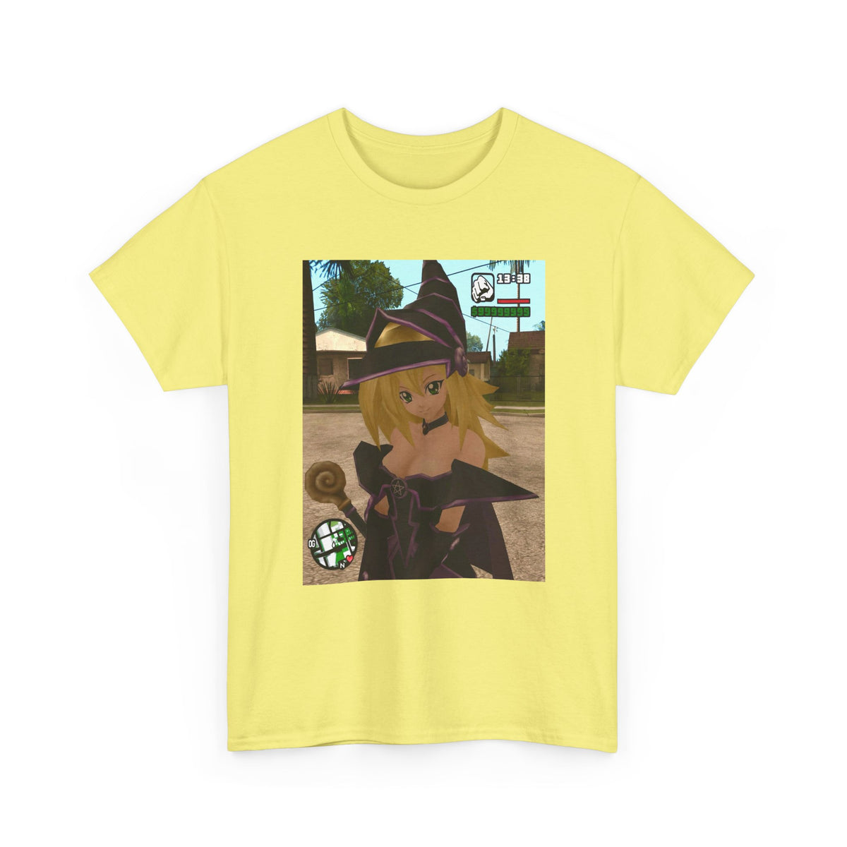 Dark Magician Girl In San Andreas Tee (Design 2)