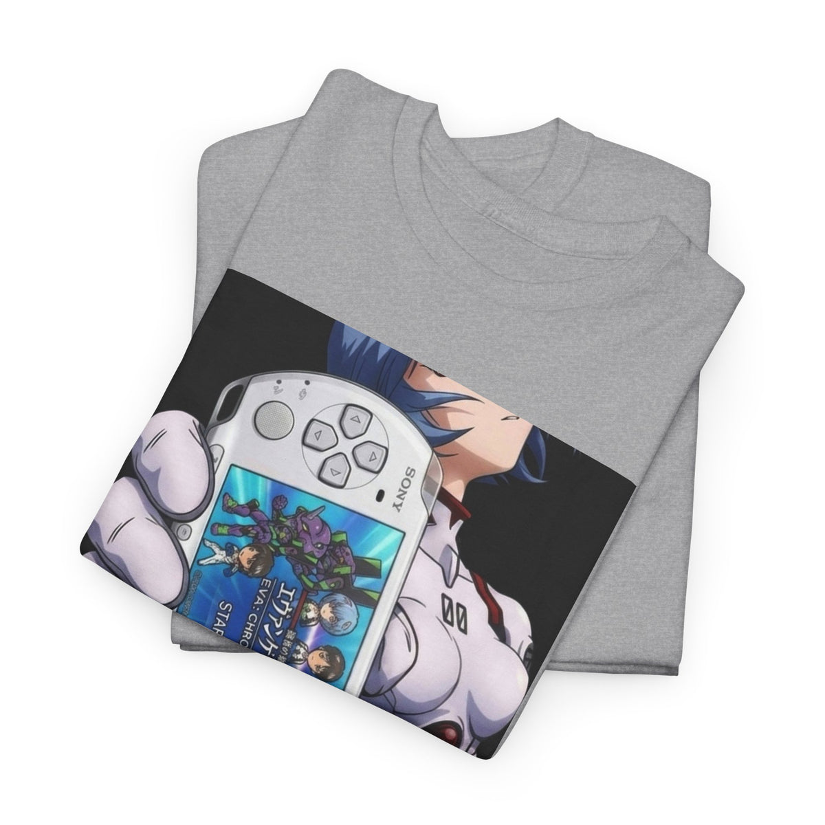 Rei Ayanami Showing Off PSP
