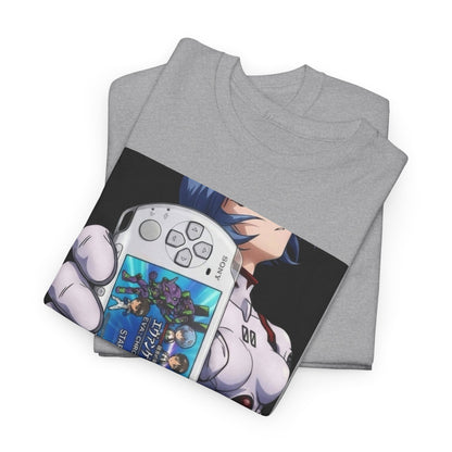 Rei Ayanami Showing Off PSP