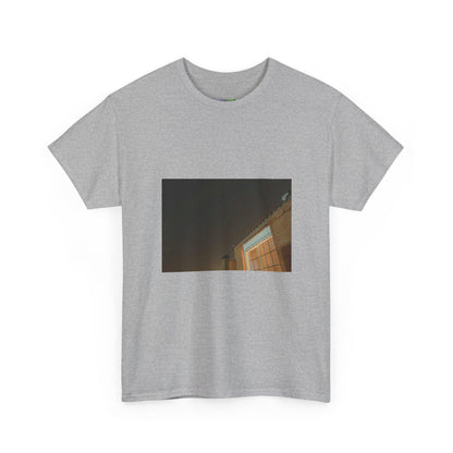 Neon Leaf Whisper Graphic Tee