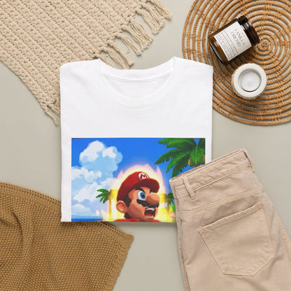 Super Buff Mario Power-Up Tee