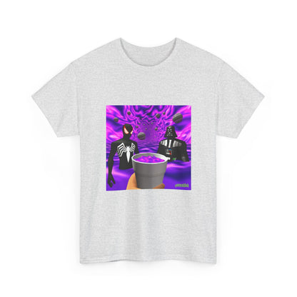 Spider-Man, Darth Vader, And Purple Drank Tee