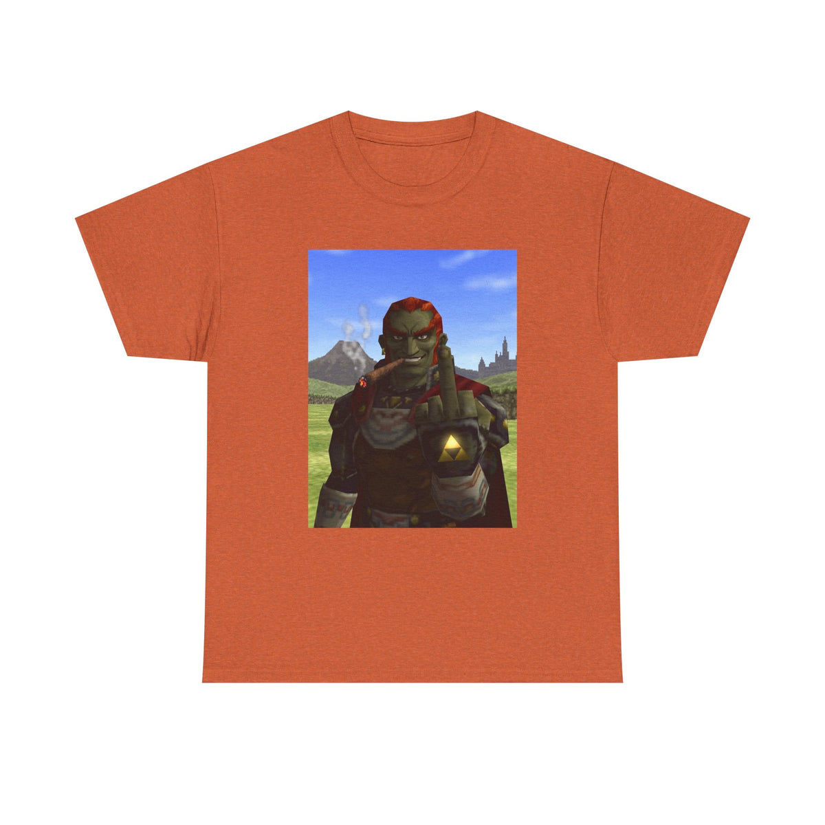 Ganondorf Smoking, Flipping Bird Tee