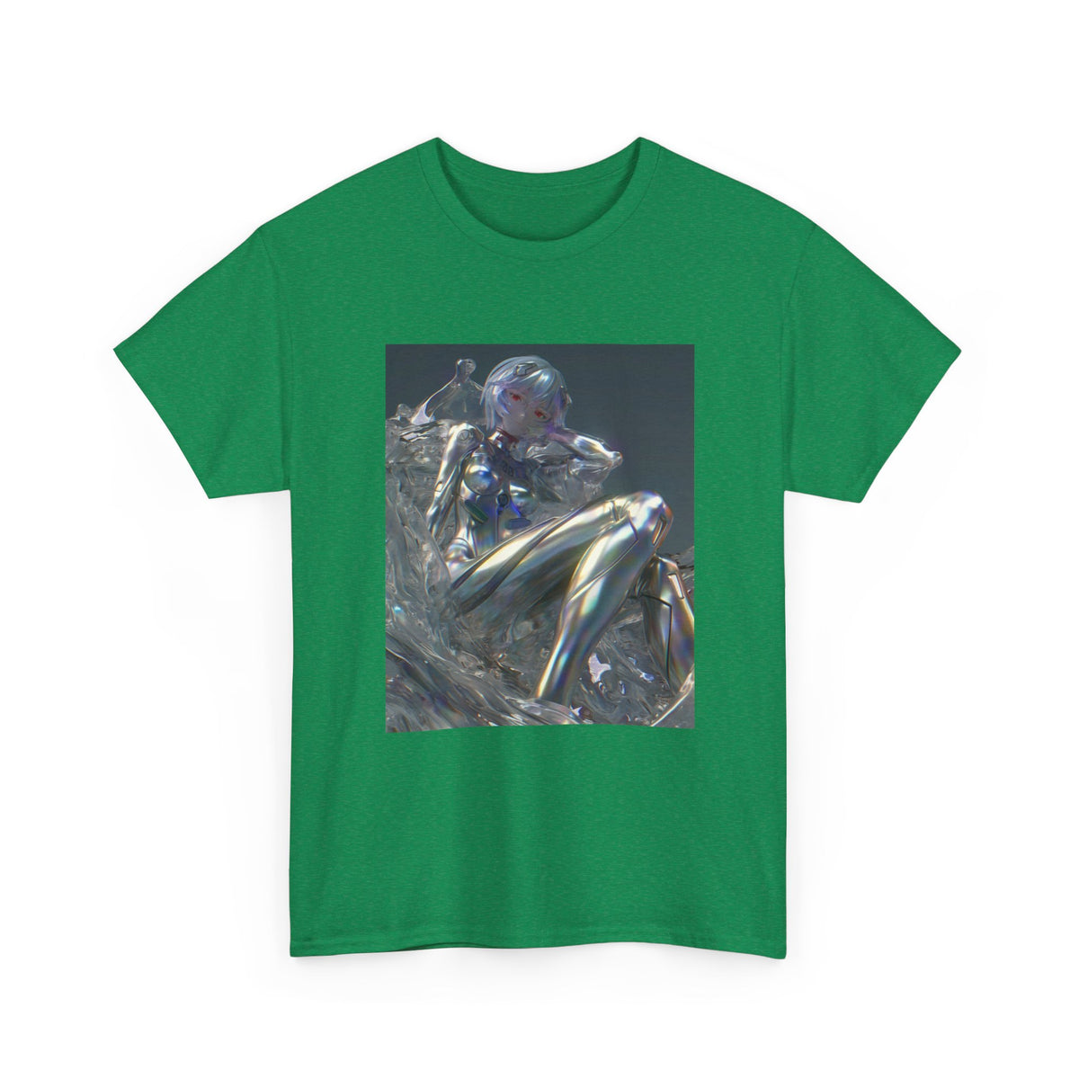 Liquid Chrome Flowing Tee