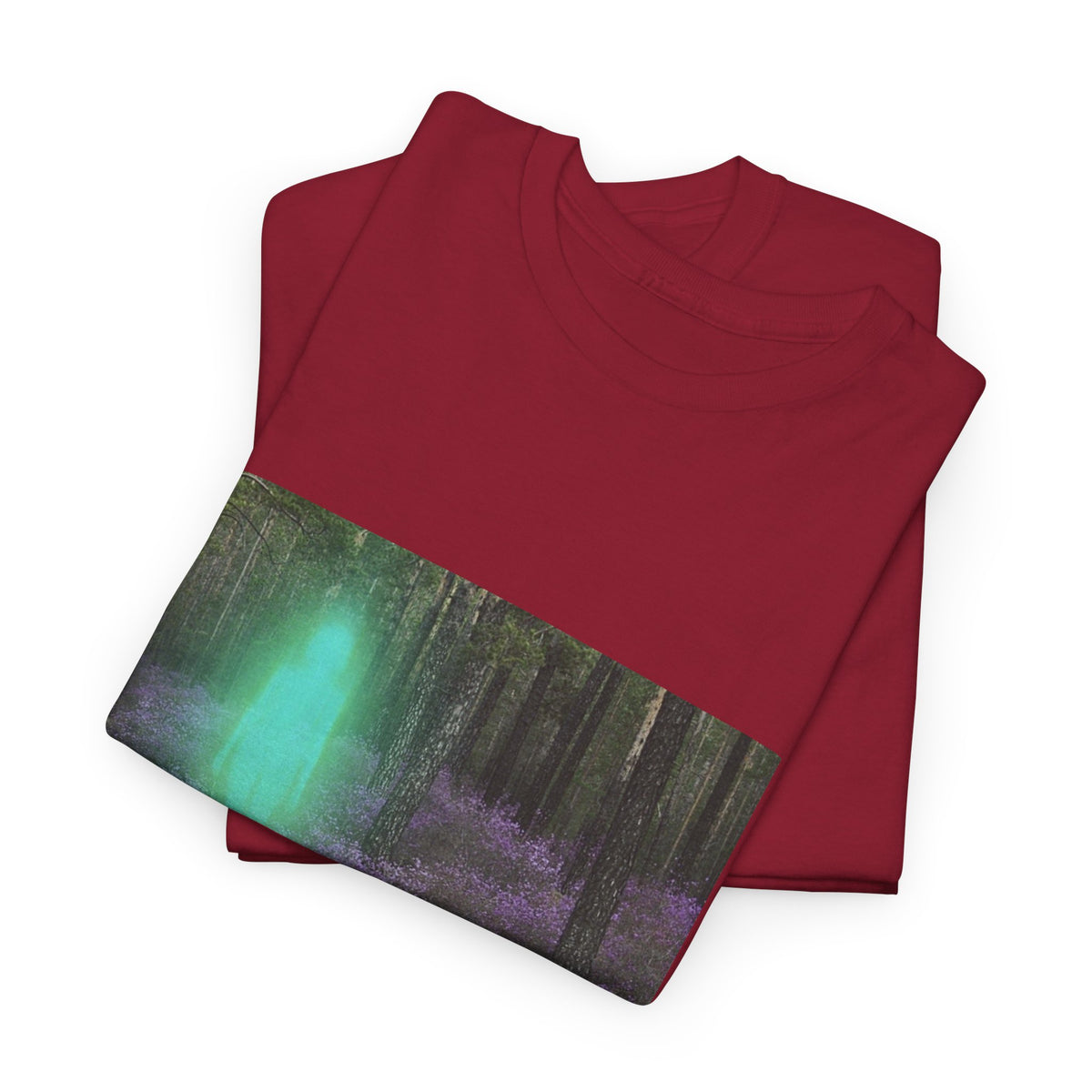 Visitor Exploring Neon Alley Tee