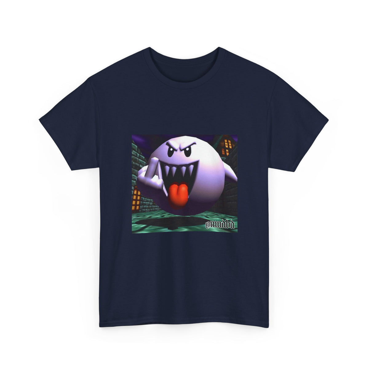 Aggressive Boo Flipping The Bird Tee