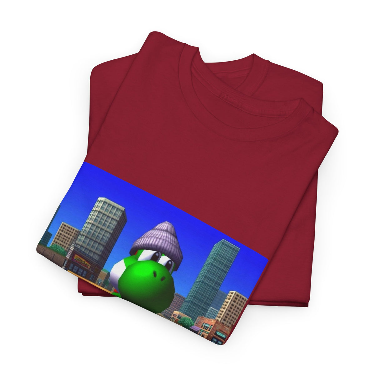 Chill Yoshi On Bench City Vibes Tee