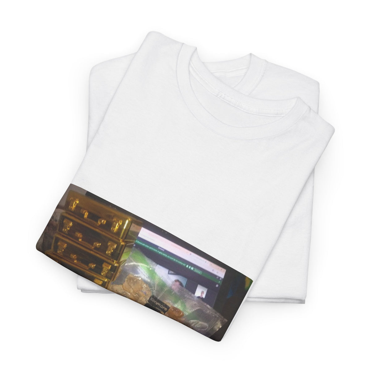 Gold Briefcase Stash Tee