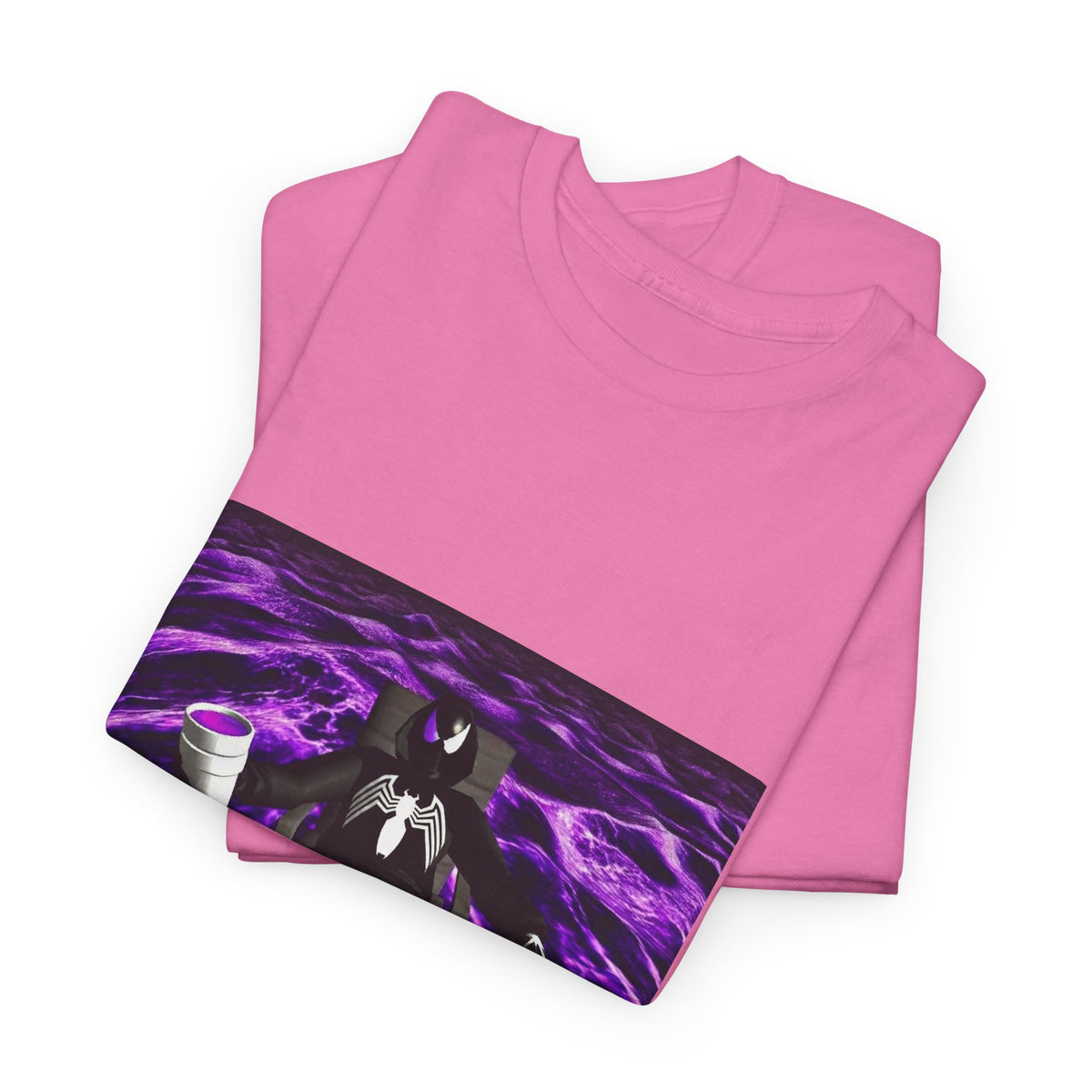 Black Spider-Man Chillin' With Lean Cup Tee
