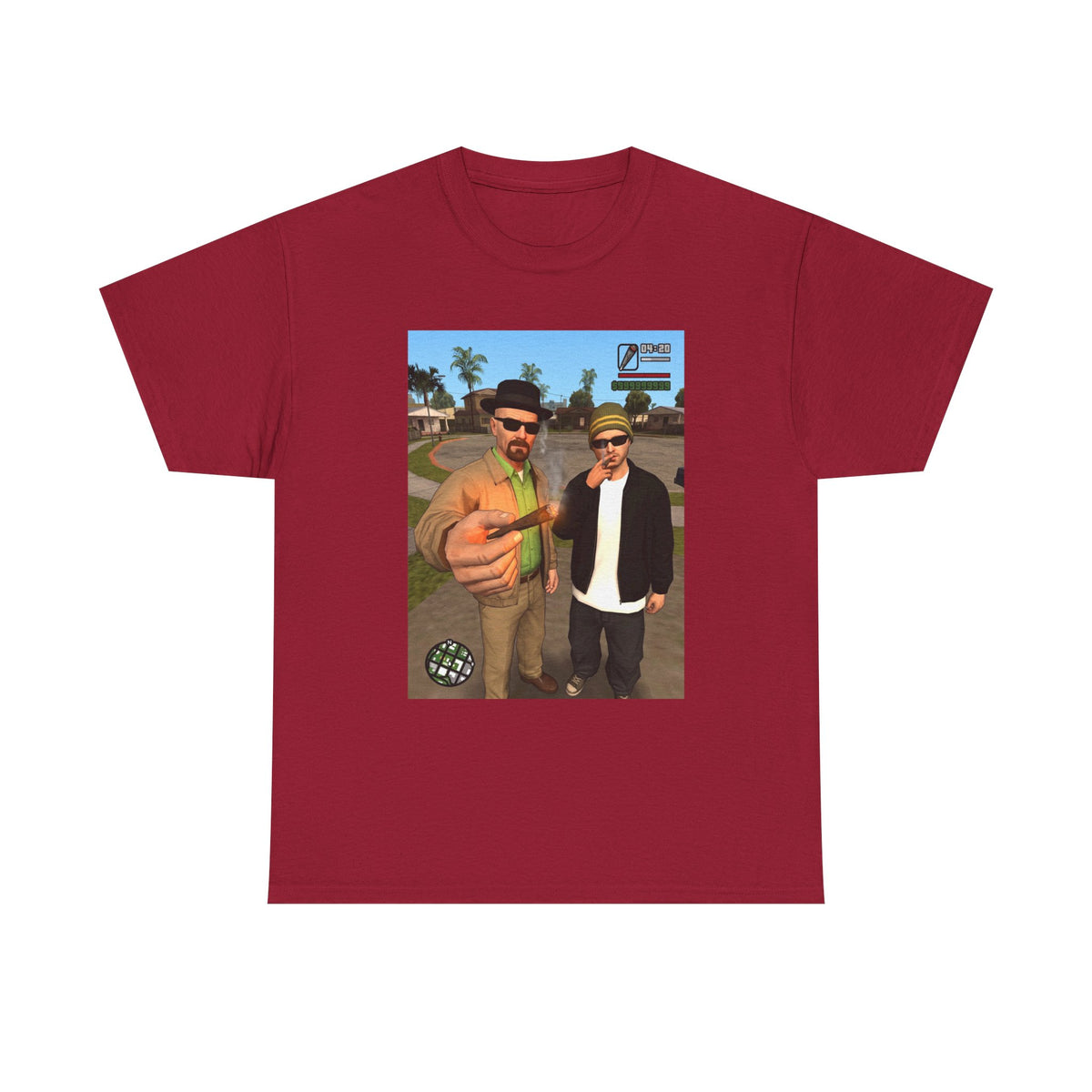 Walter And Jesse Smoking In San Andreas (Design 2)