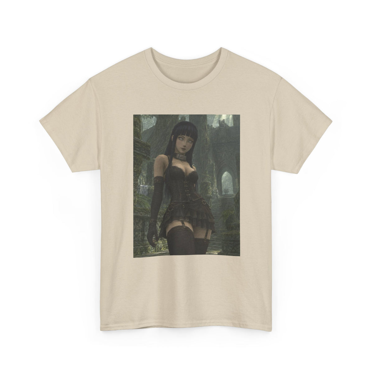 Gothic Byakugan Empress In Ancient Ruins