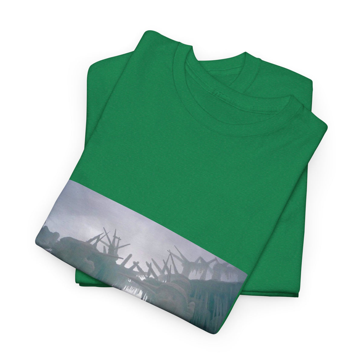 Leaf Whisper Canvas Graphic Tee