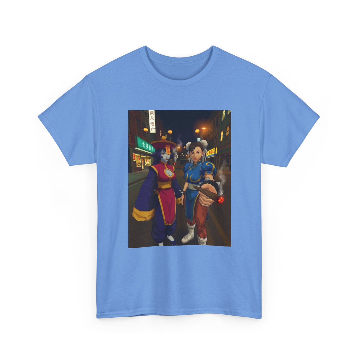 Hsien-Ko And Chun-Li Sharing Blunts Tee