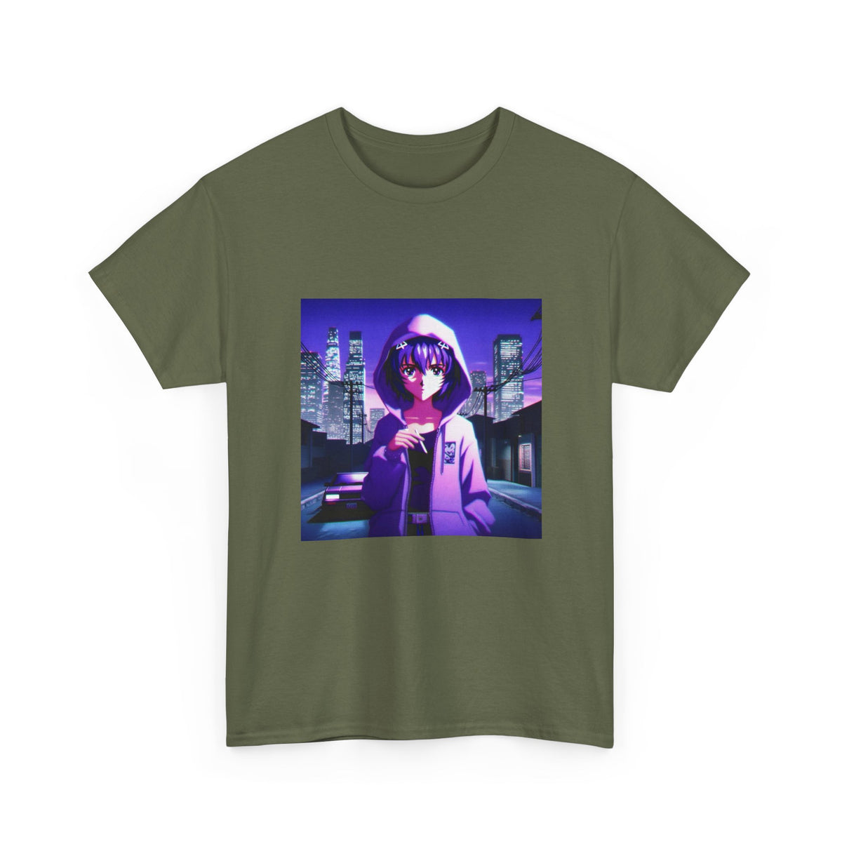 Rei Ayanami Riding GTA San Andreas Tee
