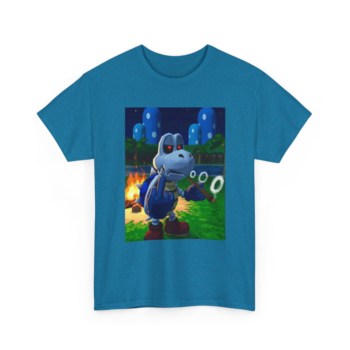 Dry Bones Smoking Blunt Flipping Off Tee