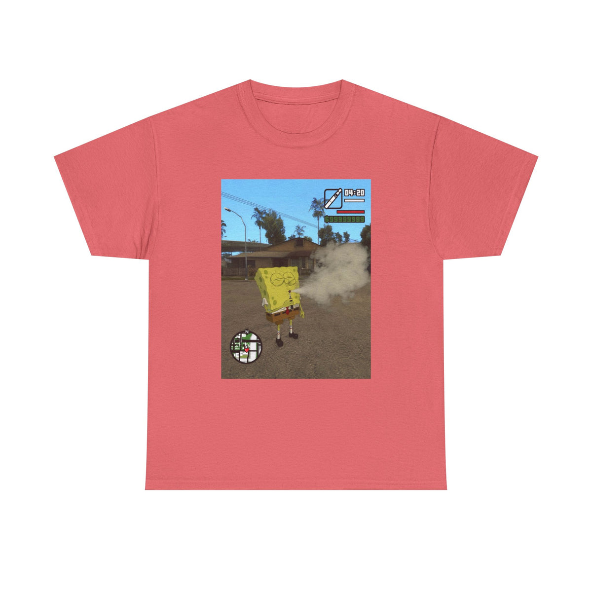 Spongebob 4:20 Grand Theft Auto Street Scene
