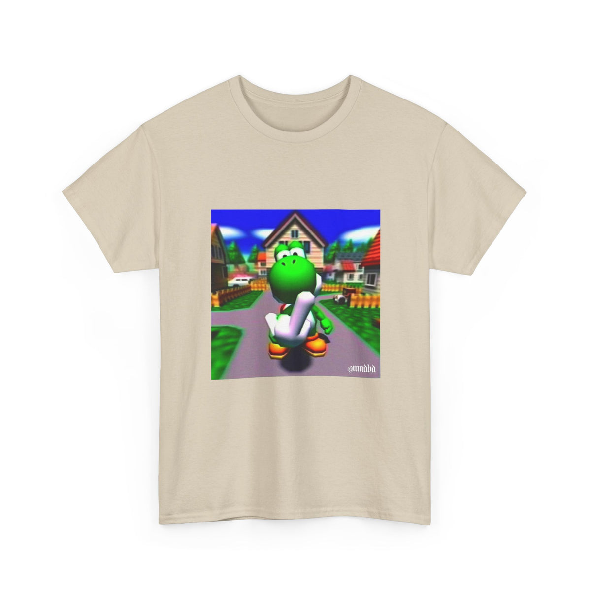 Yoshi Giving The Finger In Neighborhood Tee