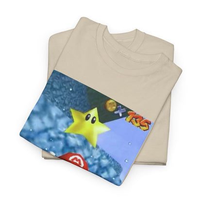 Mario Flips The Bird In Icy World Tee
