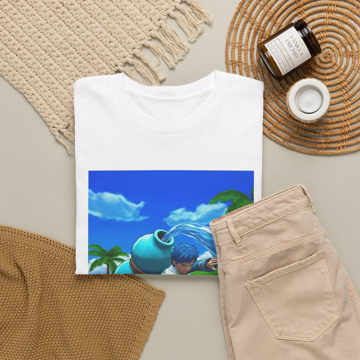 Water Bender On A Tropical Beach Tee