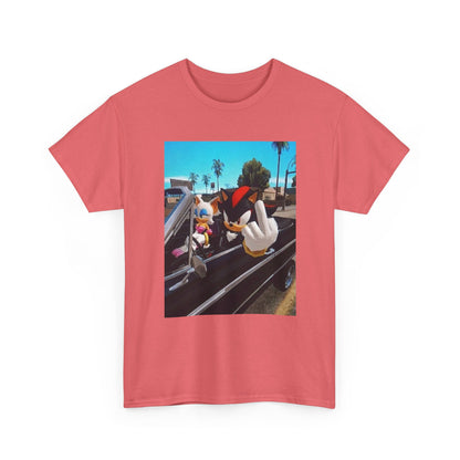 Shadow And Rouge Flipping The Bird Tee
