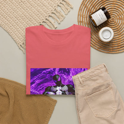 Symbiote Spider-Man Chilling with Lean Tee
