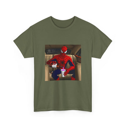 Spider-Hero Sipping Purple Drank Tee