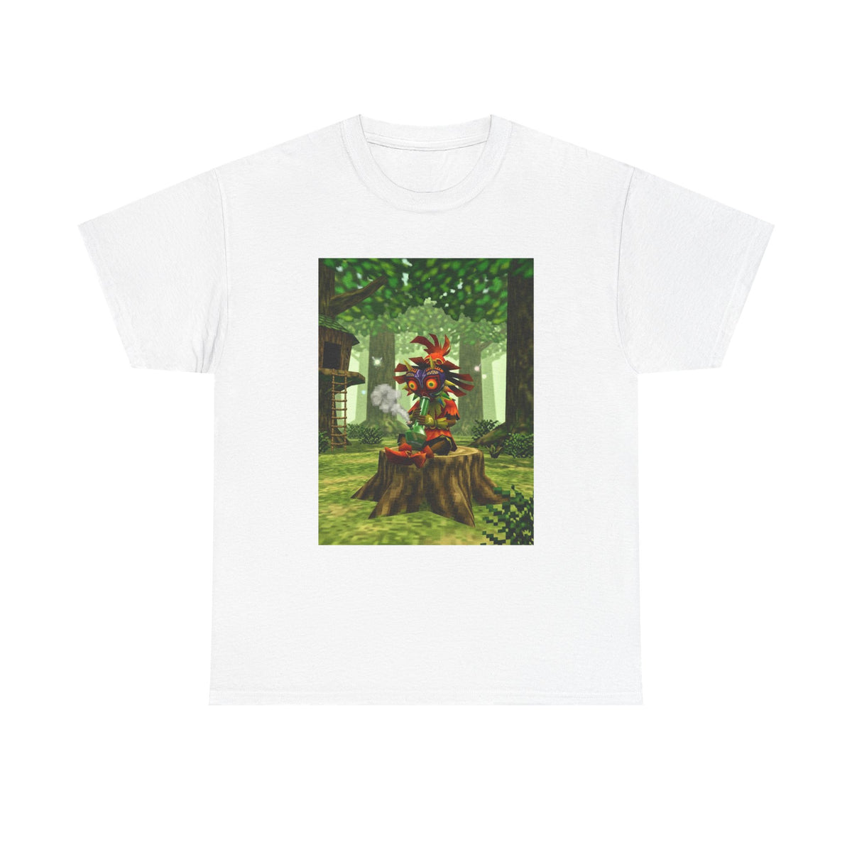 Skull Kid Bong Hit Forest Tee