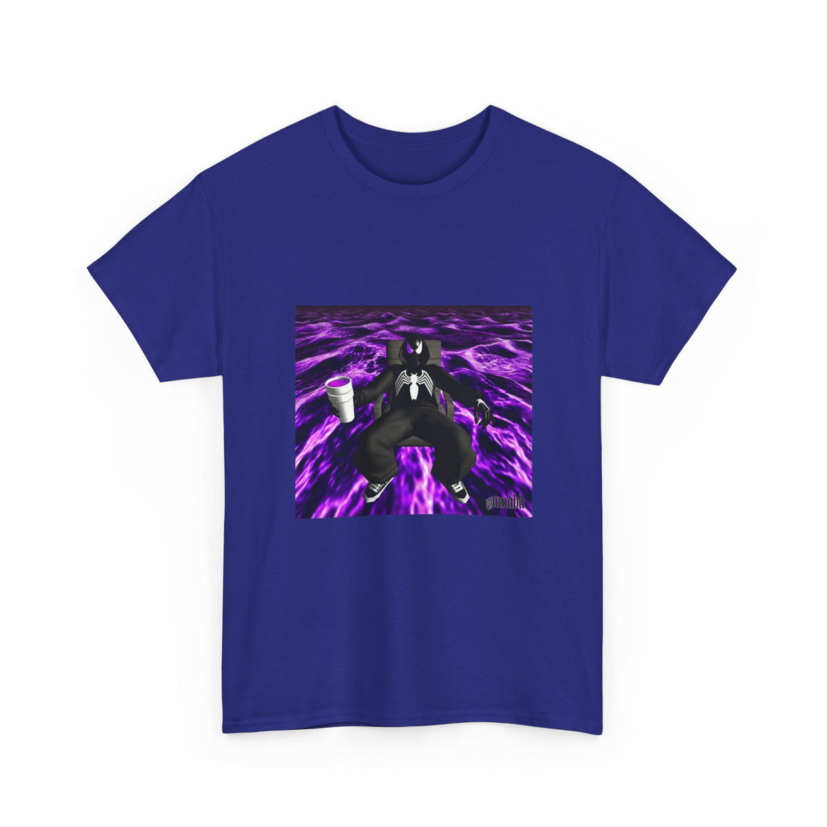 Black Spider-Man Chillin' With Lean Cup Tee