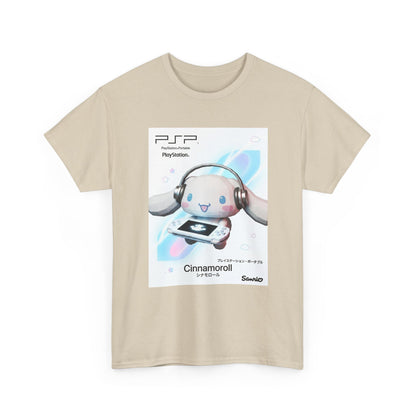 Cinnamoroll Gaming With Headphones On PSP