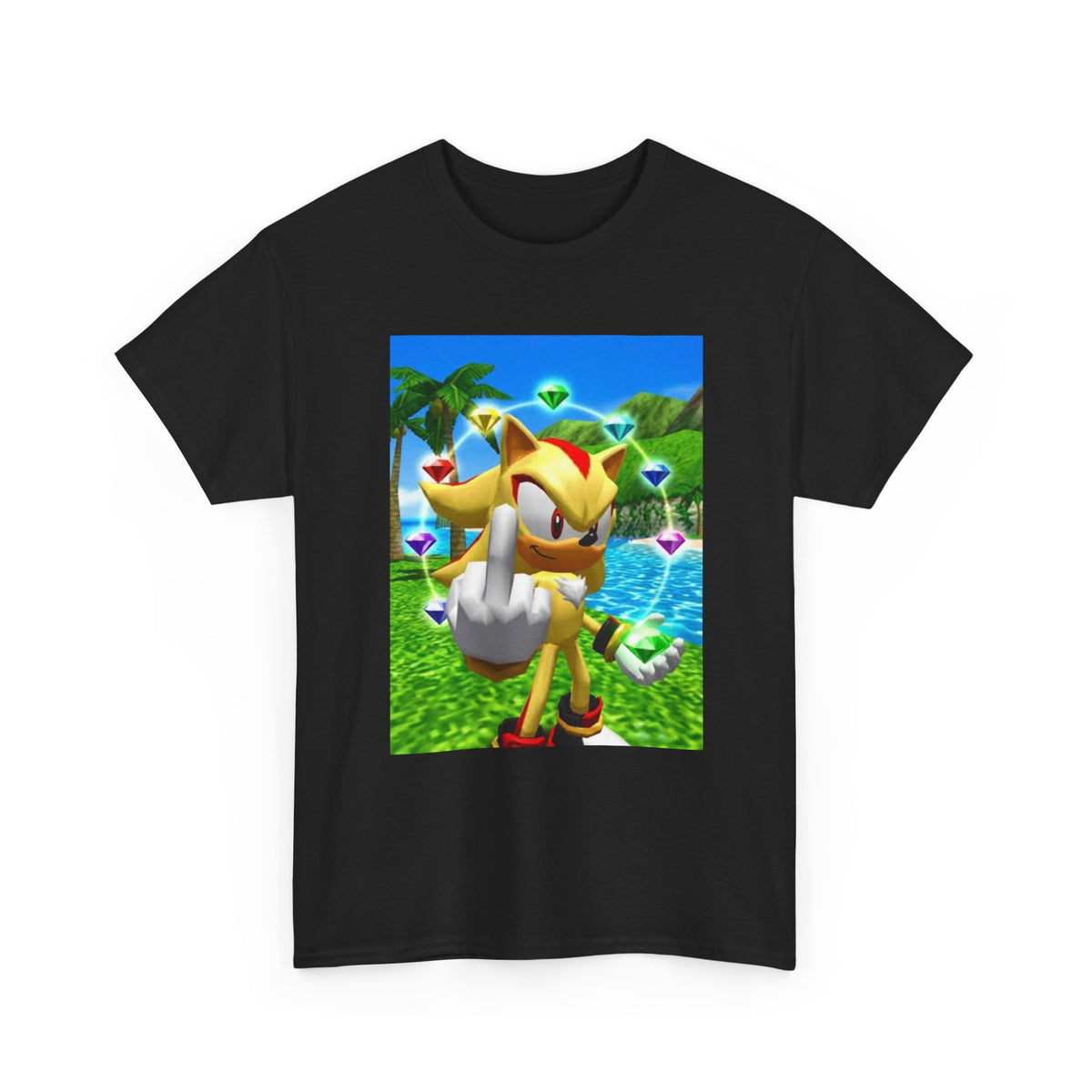 Super Shadow Flipping Birds With Chaos Emeralds
