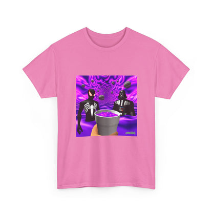 Spider-Man, Darth Vader, And Purple Drank Tee
