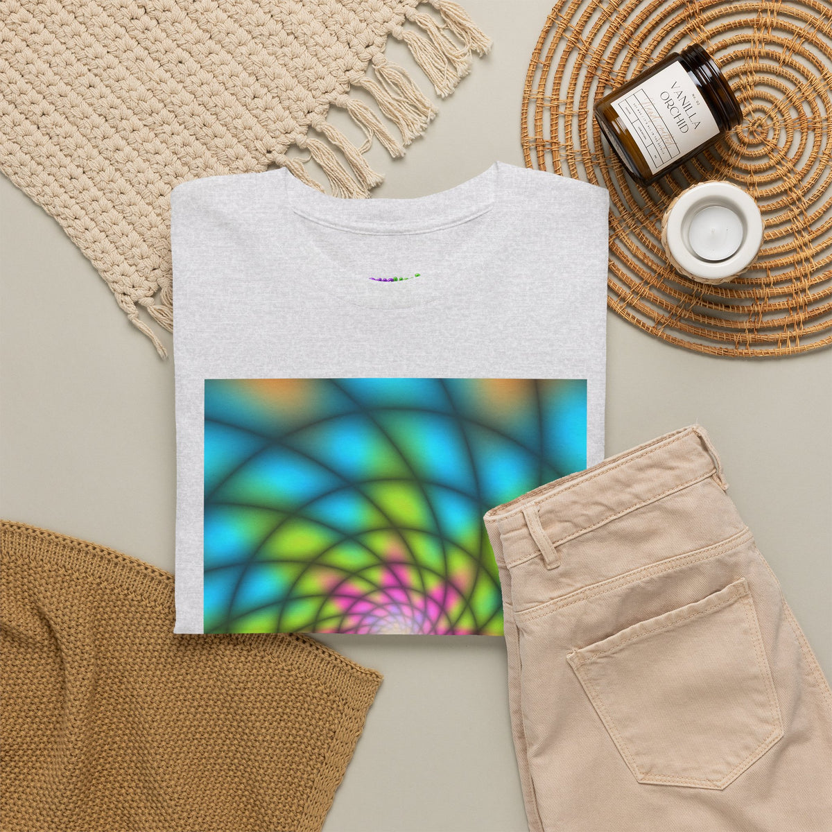Dacwoo drawings — Spiral Spectrum Mandala