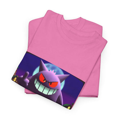Gengar Flipping Off Villager Tee