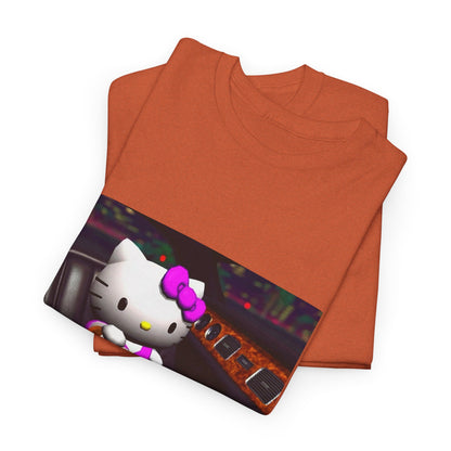 Hello Kitty Pouring Lean In Car Tee